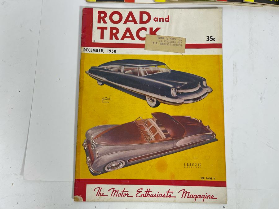 Vintage 1950-1951 Road & Track Magazines - See Photos [Photo 14]