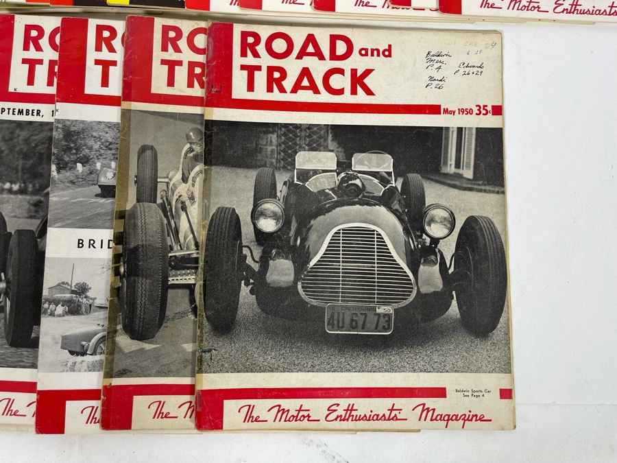 Vintage 1950-1951 Road & Track Magazines - See Photos [Photo 8]