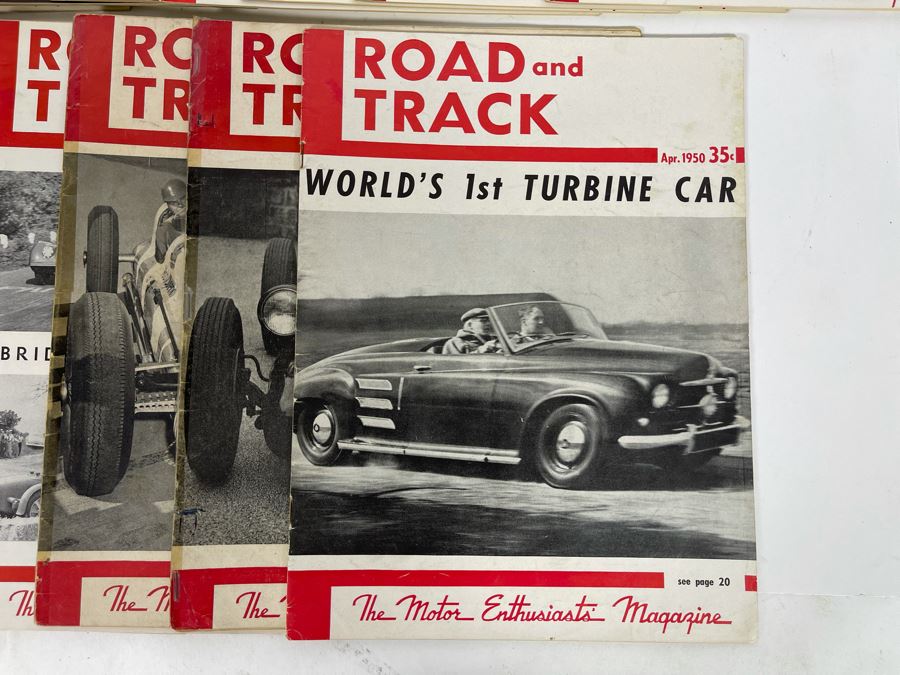 Vintage 1950-1951 Road & Track Magazines - See Photos [Photo 7]