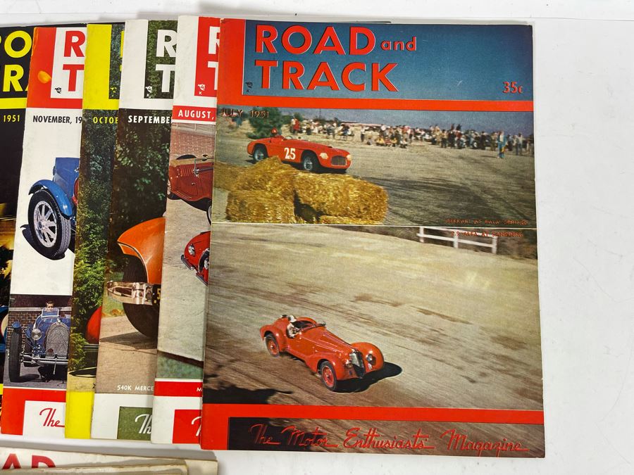 Vintage 1950-1951 Road & Track Magazines - See Photos [Photo 21]