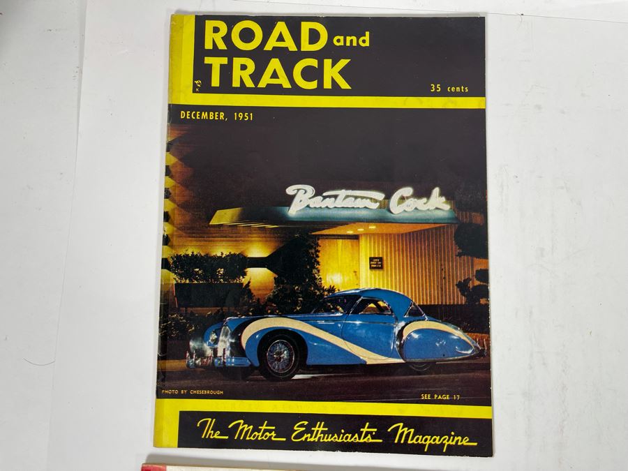 Vintage 1950-1951 Road & Track Magazines - See Photos [Photo 26]