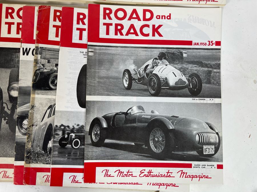 Vintage 1950-1951 Road & Track Magazines - See Photos [Photo 4]