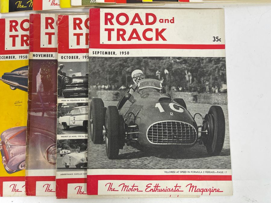 Vintage 1950-1951 Road & Track Magazines - See Photos [Photo 11]