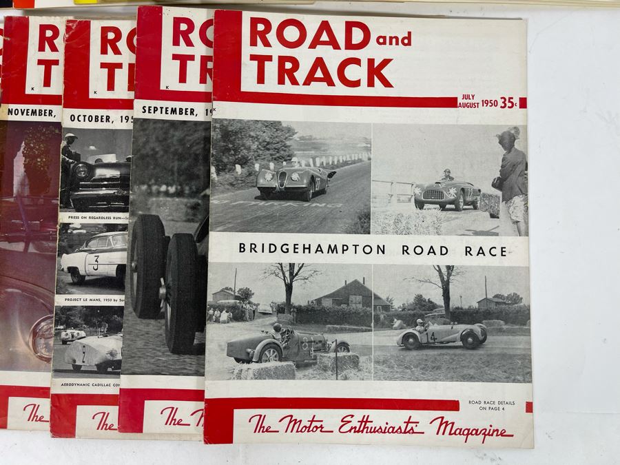Vintage 1950-1951 Road & Track Magazines - See Photos [Photo 10]