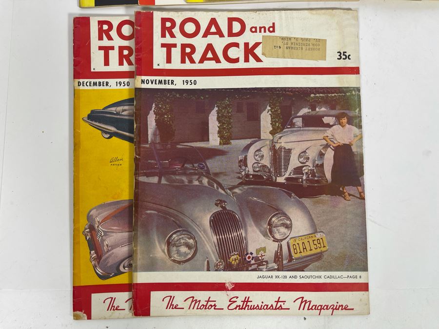 Vintage 1950-1951 Road & Track Magazines - See Photos [Photo 13]