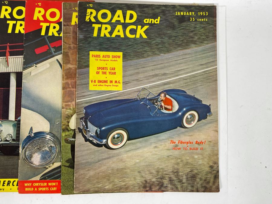 Vintage 1952-1953 Road & Track Magazines - See Photos [Photo 15]