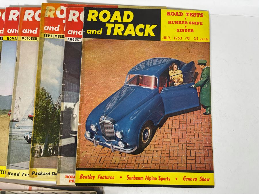Vintage 1952-1953 Road & Track Magazines - See Photos [Photo 21]