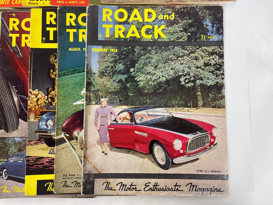 Vintage 1952-1953 Road & Track Magazines - See Photos [Photo 5]