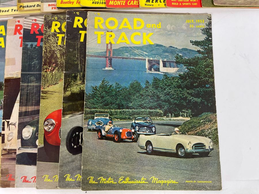Vintage 1952-1953 Road & Track Magazines - See Photos [Photo 9]