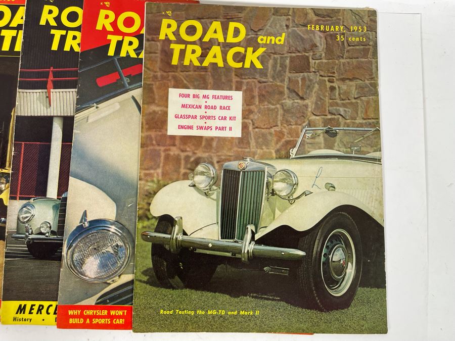 Vintage 1952-1953 Road & Track Magazines - See Photos [Photo 16]