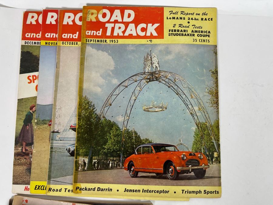 Vintage 1952-1953 Road & Track Magazines - See Photos [Photo 23]
