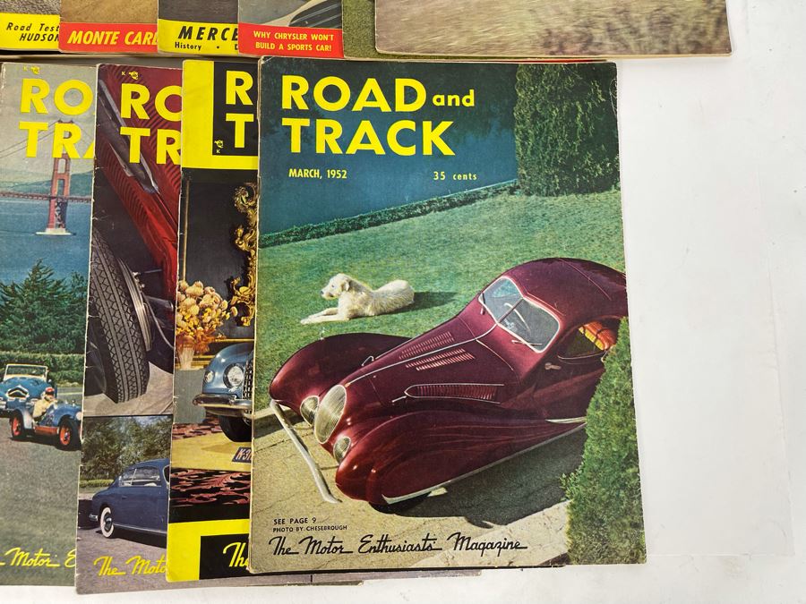 Vintage 1952-1953 Road & Track Magazines - See Photos [Photo 6]