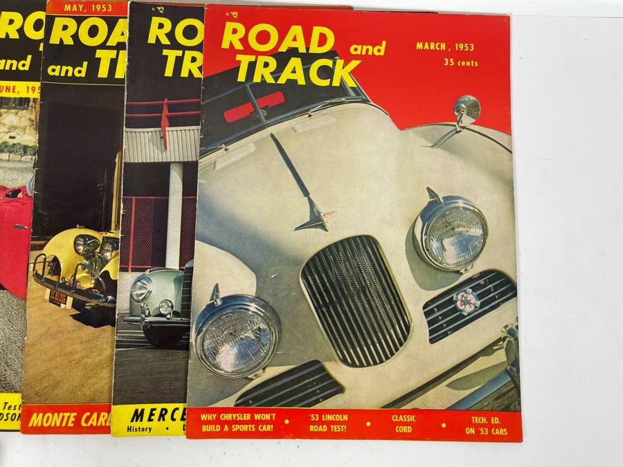 Vintage 1952-1953 Road & Track Magazines - See Photos [Photo 17]