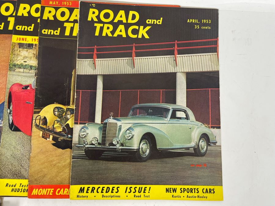 Vintage 1952-1953 Road & Track Magazines - See Photos [Photo 18]