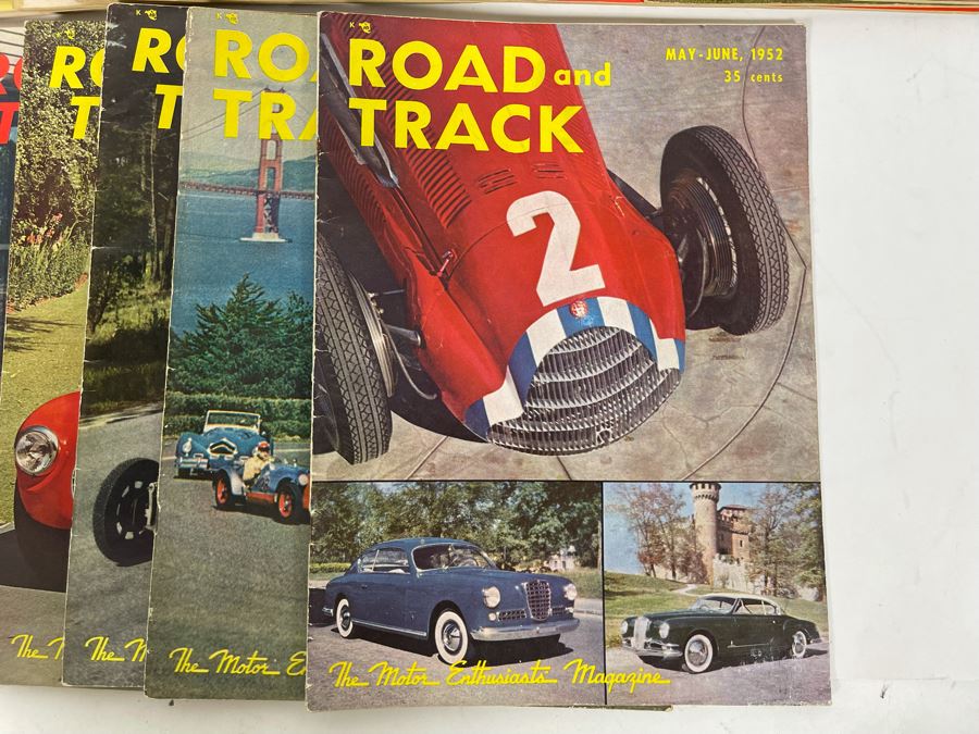Vintage 1952-1953 Road & Track Magazines - See Photos [Photo 8]