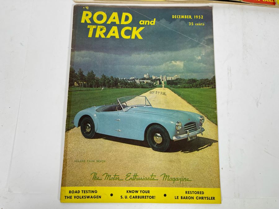 Vintage 1952-1953 Road & Track Magazines - See Photos [Photo 14]