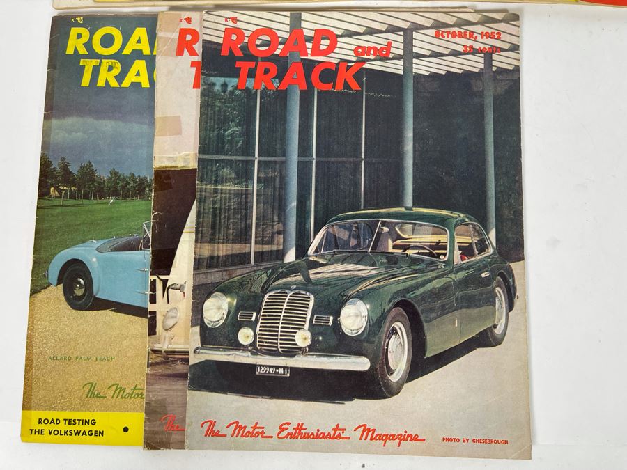 Vintage 1952-1953 Road & Track Magazines - See Photos [Photo 12]