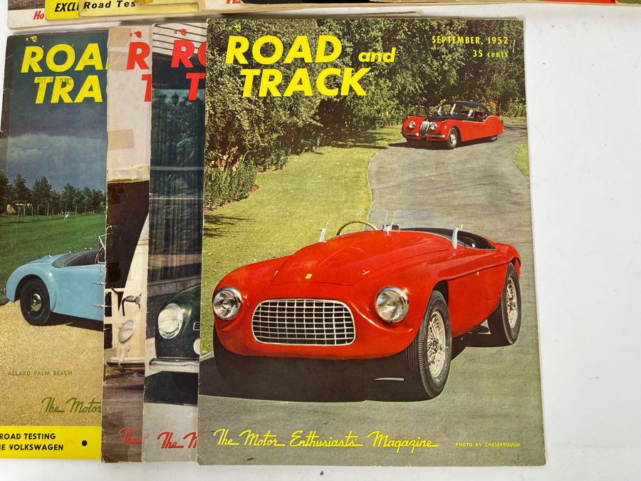 Vintage 1952-1953 Road & Track Magazines - See Photos [Photo 11]