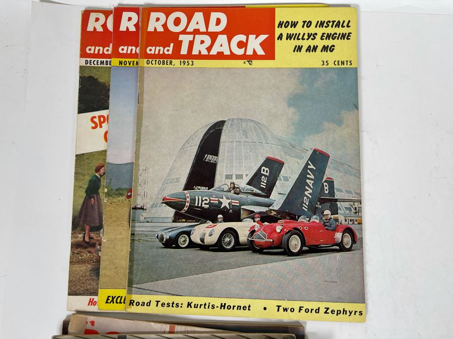 Vintage 1952-1953 Road & Track Magazines - See Photos [Photo 24]