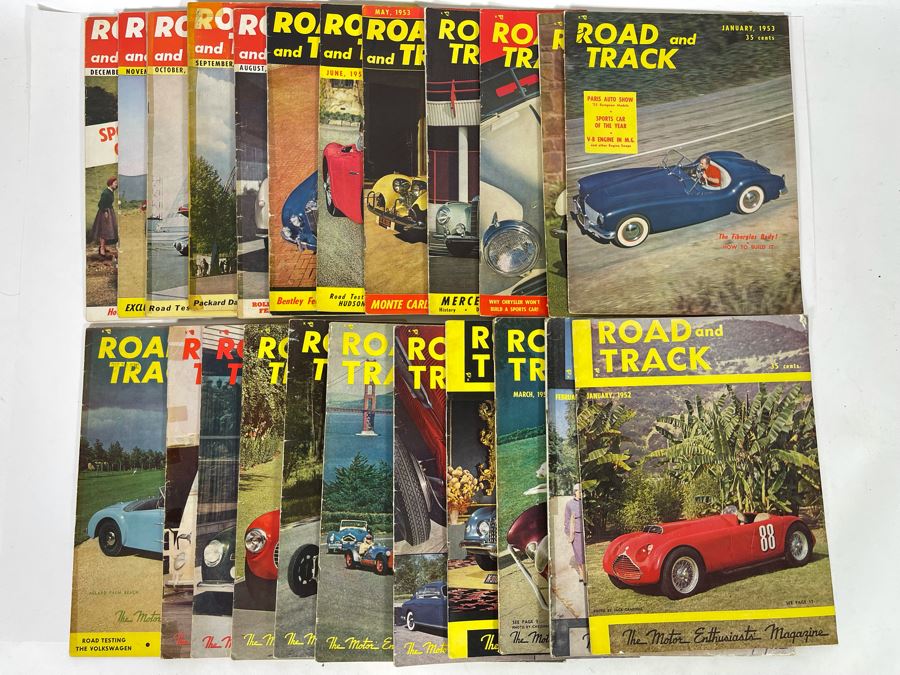 Vintage 1952-1953 Road & Track Magazines - See Photos [Photo 27]
