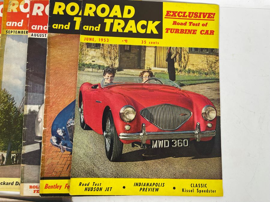 Vintage 1952-1953 Road & Track Magazines - See Photos [Photo 20]