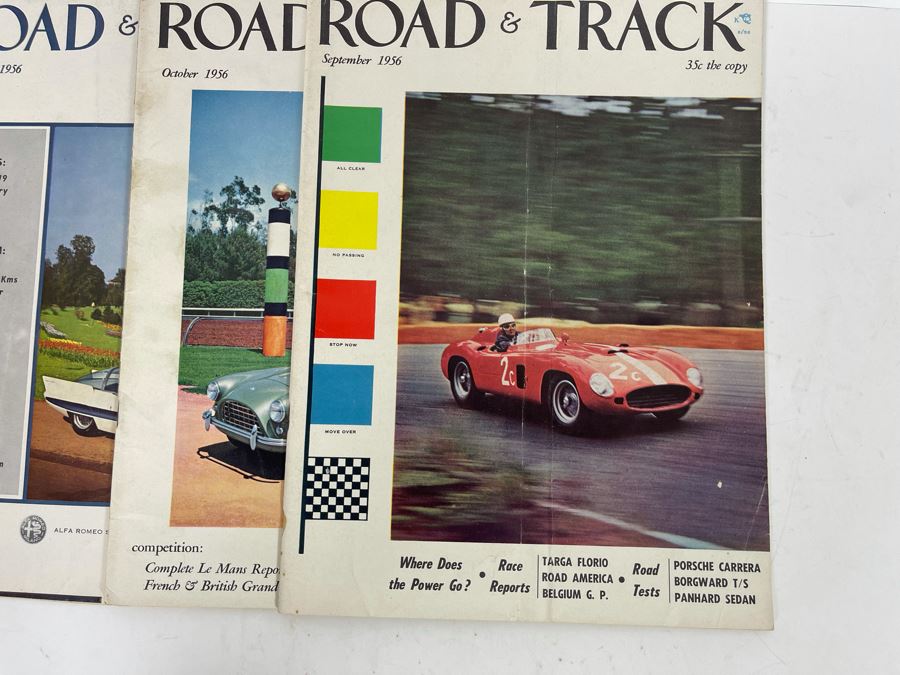 Vintage 1956 Road & Track Magazines - See Photos [Photo 12]