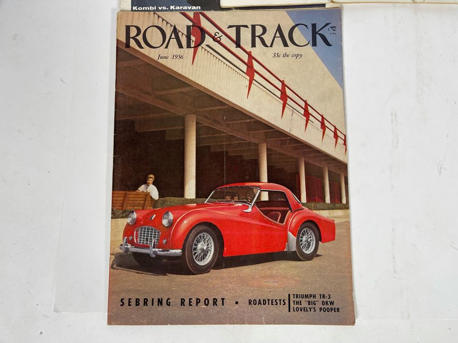 Vintage 1956 Road & Track Magazines - See Photos [Photo 9]