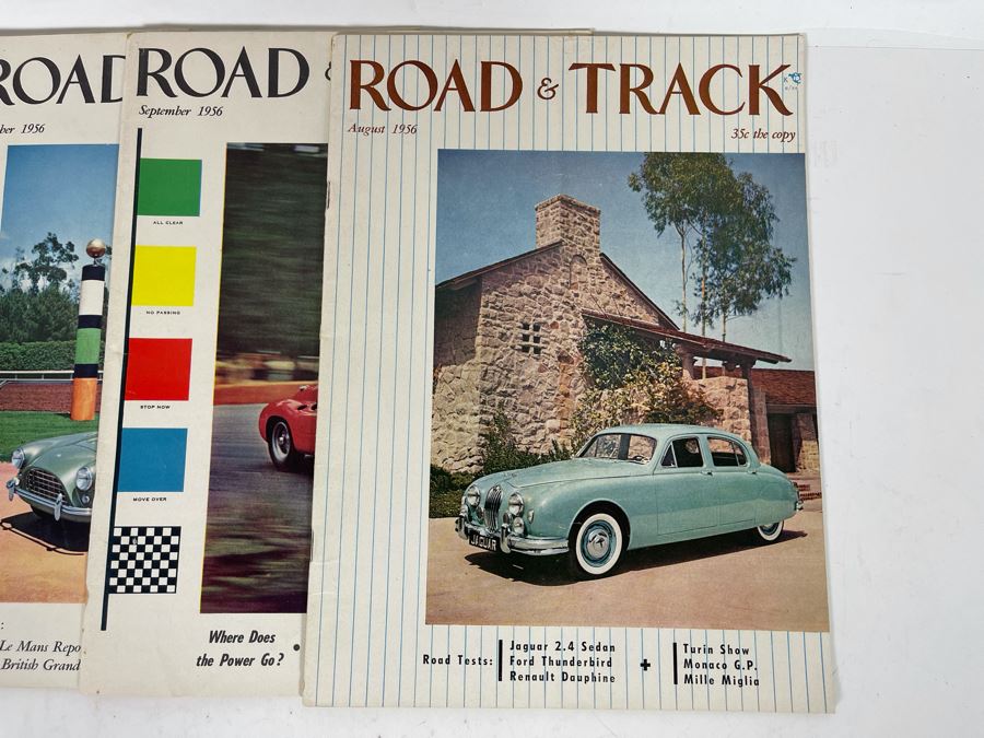 Vintage 1956 Road & Track Magazines - See Photos [Photo 11]