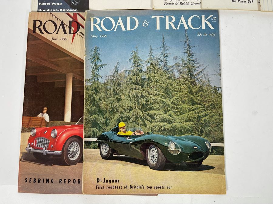 Vintage 1956 Road & Track Magazines - See Photos [Photo 8]