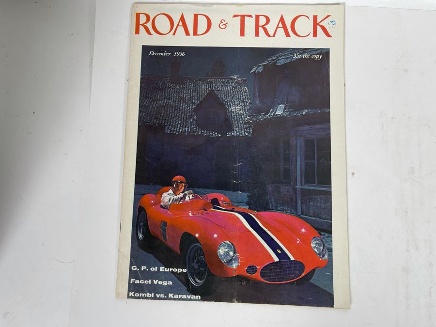 Vintage 1956 Road & Track Magazines - See Photos [Photo 15]