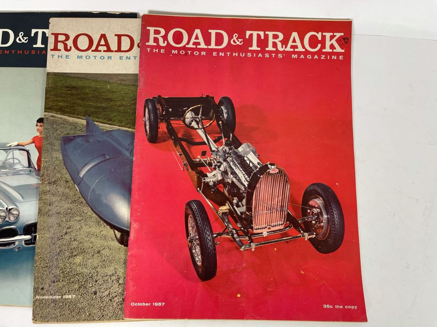 Vintage 1957 Road & Track Magazines - See Photos [Photo 14]