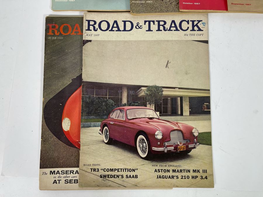 Vintage 1957 Road & Track Magazines - See Photos [Photo 9]