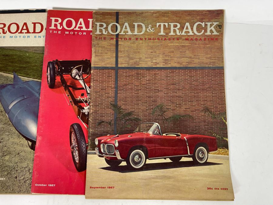 Vintage 1957 Road & Track Magazines - See Photos [Photo 13]
