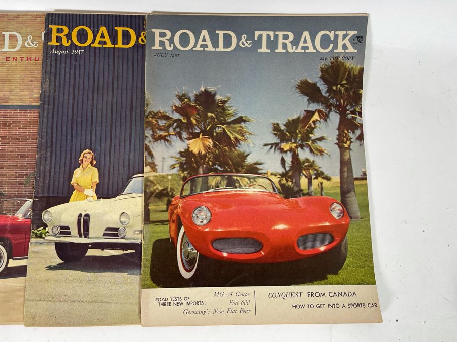 Vintage 1957 Road & Track Magazines - See Photos [Photo 11]