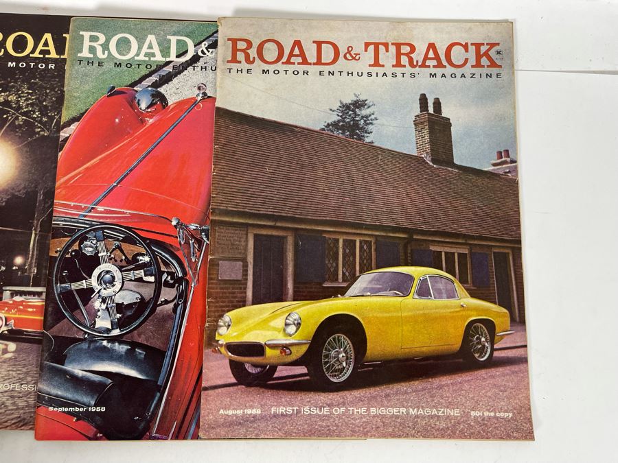 Vintage 1958 Road & Track Magazines - See Photos [Photo 11]