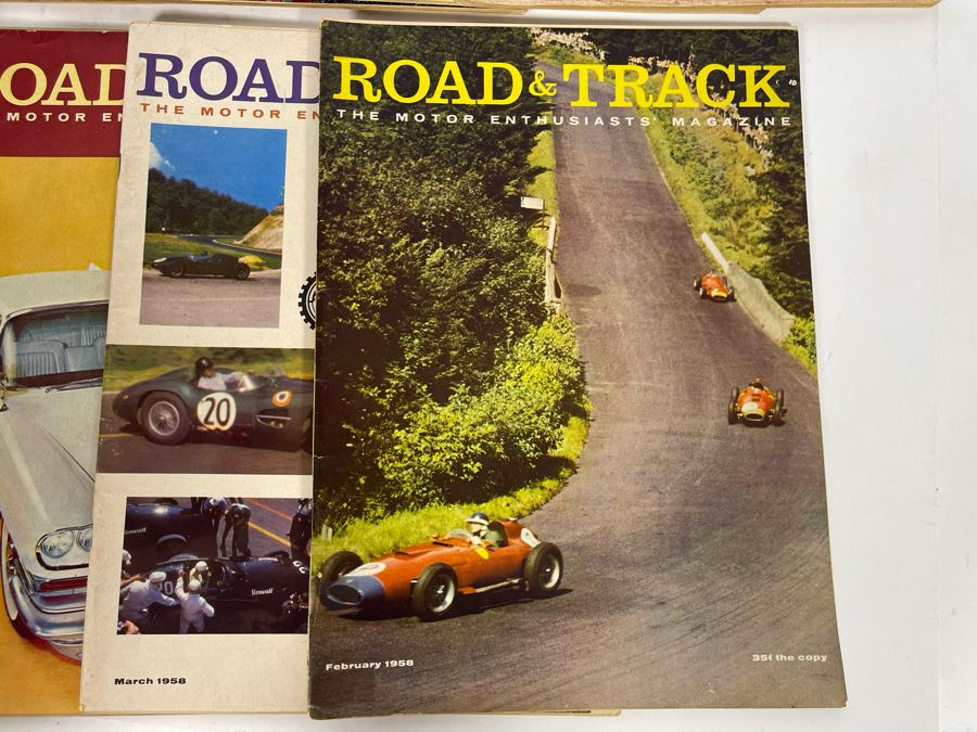Vintage 1958 Road & Track Magazines - See Photos [Photo 5]