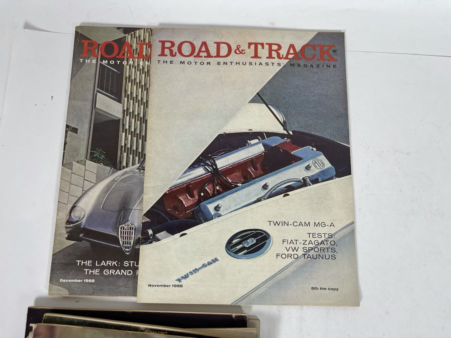 Vintage 1958 Road & Track Magazines - See Photos [Photo 14]