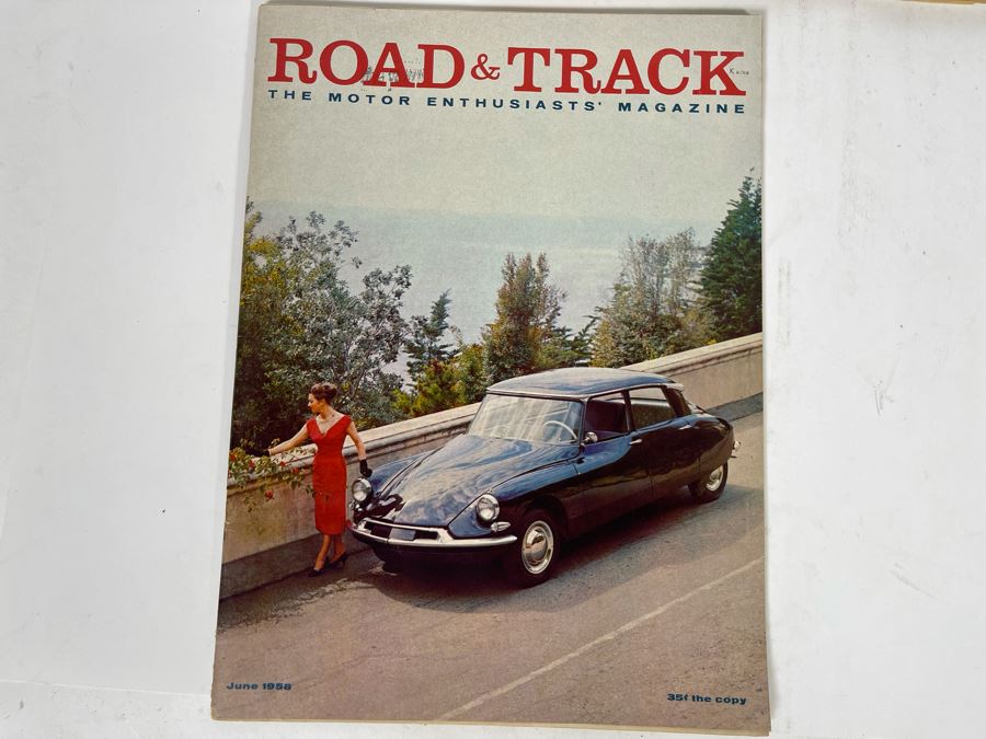 Vintage 1958 Road & Track Magazines - See Photos [Photo 9]