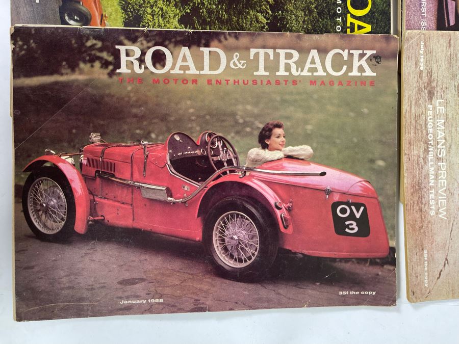 Vintage 1958 Road & Track Magazines - See Photos [Photo 4]