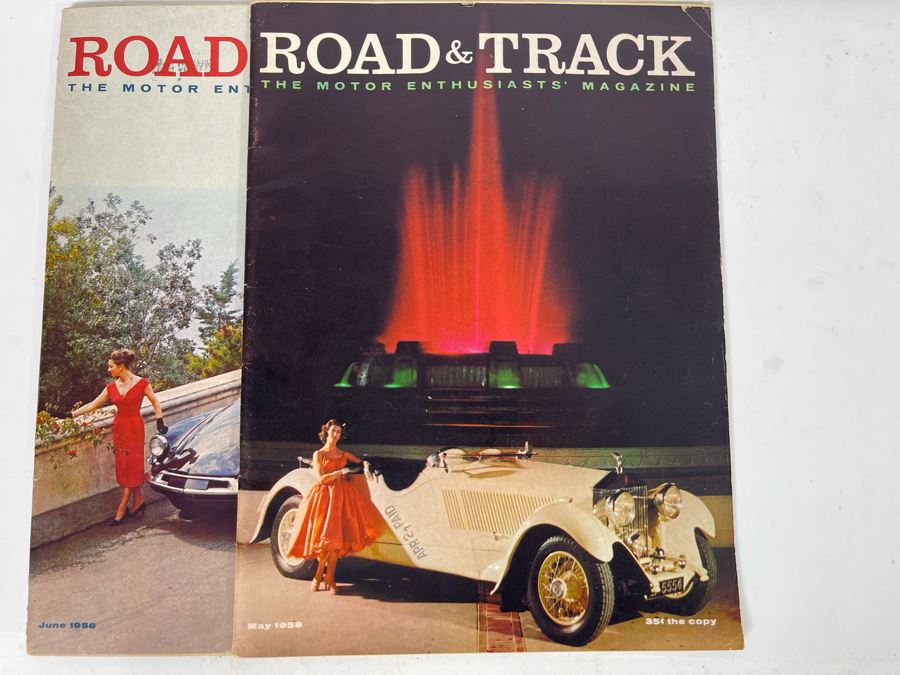 Vintage 1958 Road & Track Magazines - See Photos [Photo 8]