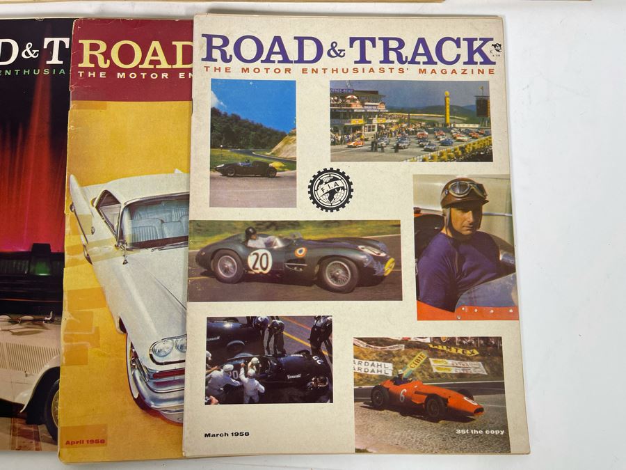 Vintage 1958 Road & Track Magazines - See Photos [Photo 6]