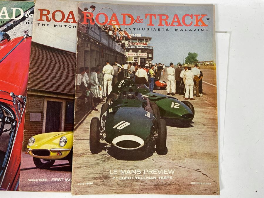 Vintage 1958 Road & Track Magazines - See Photos [Photo 10]