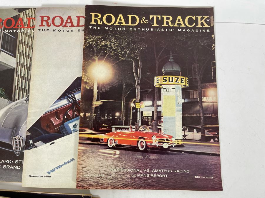 Vintage 1958 Road & Track Magazines - See Photos [Photo 13]