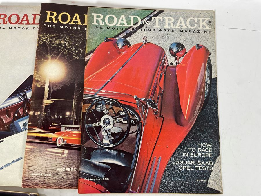 Vintage 1958 Road & Track Magazines - See Photos [Photo 12]