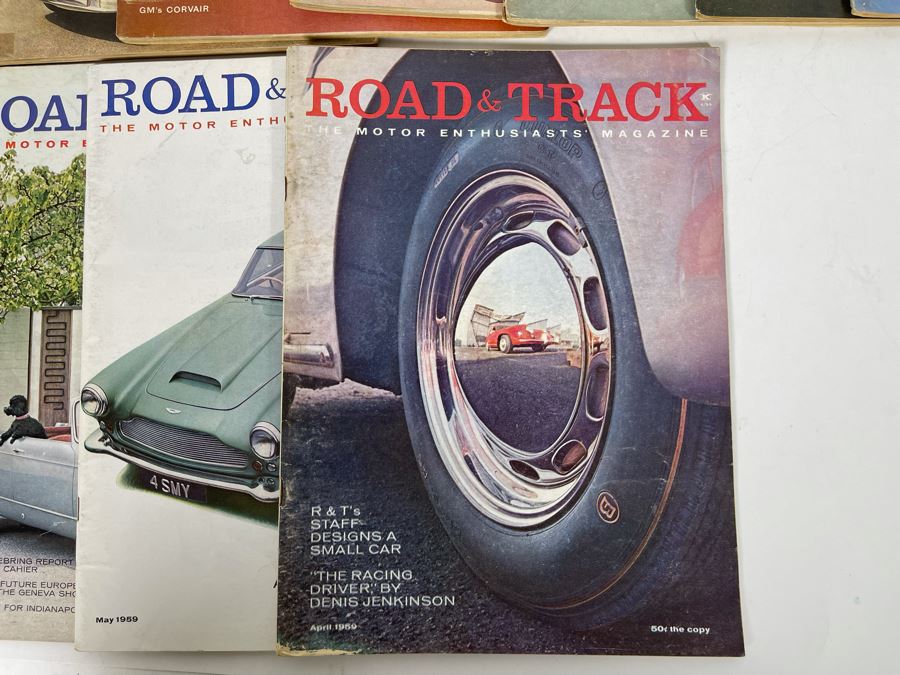 Vintage 1959 Road & Track Magazines - See Photos [Photo 7]