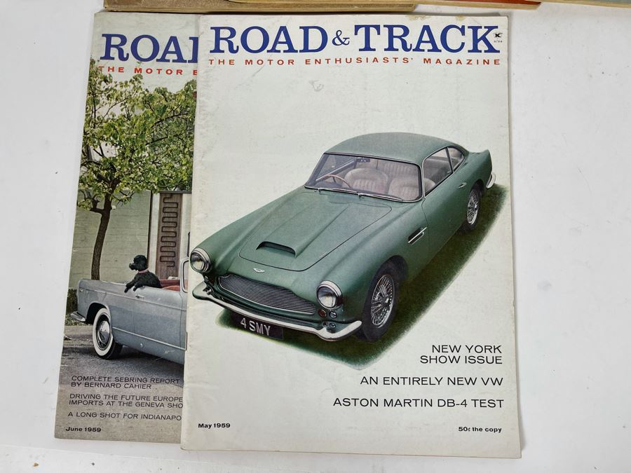Vintage 1959 Road & Track Magazines - See Photos [Photo 8]