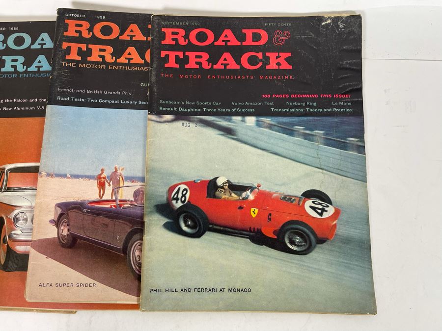 Vintage 1959 Road & Track Magazines - See Photos [Photo 12]