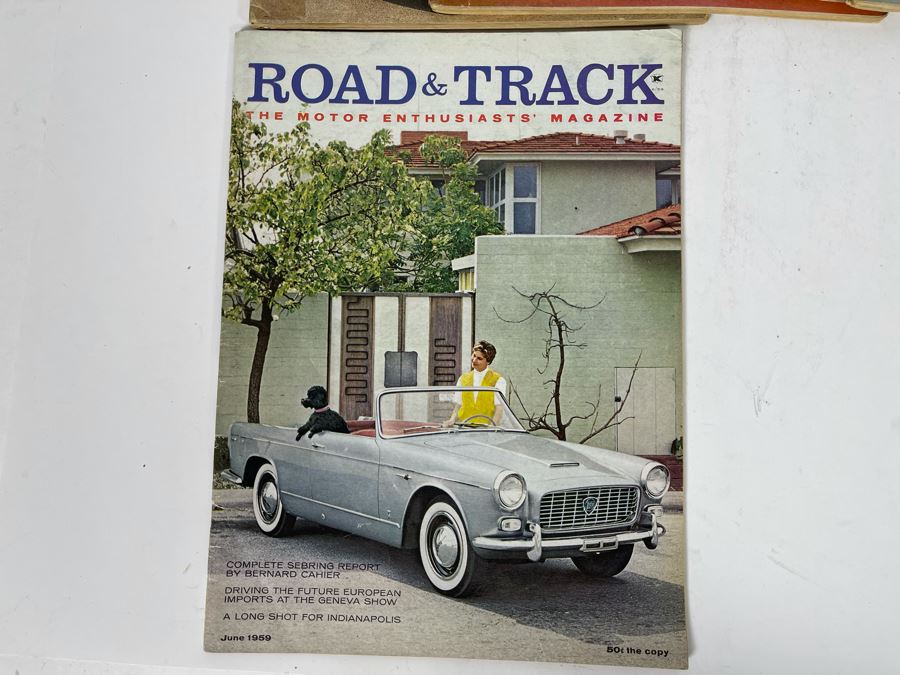 Vintage 1959 Road & Track Magazines - See Photos [Photo 9]