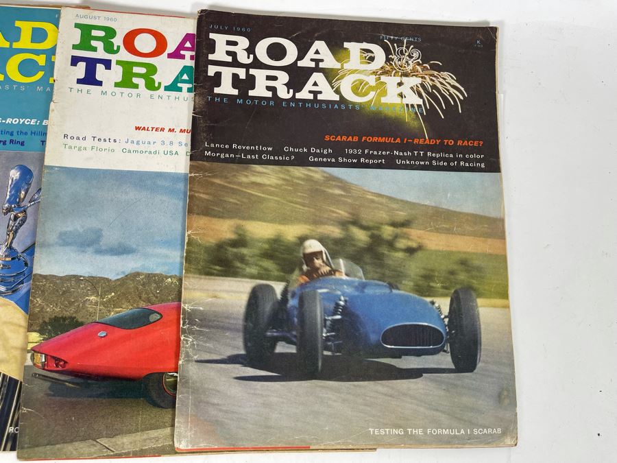 Vintage 1960 Road & Track Magazines - See Photos [Photo 10]