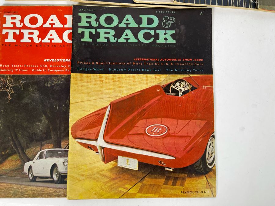 Vintage 1960 Road & Track Magazines - See Photos [Photo 8]